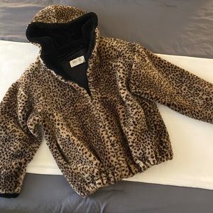 Dona Lucci leopard print coat
